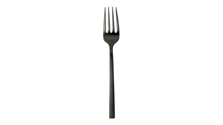 Arezzo Brushed Black Serving Fork | Rental