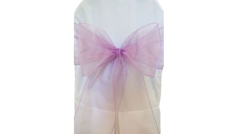 8″ x 108″ Lavender Organza Sash | Rental 8″ x 108″ Lavender Organza Sash | Rental