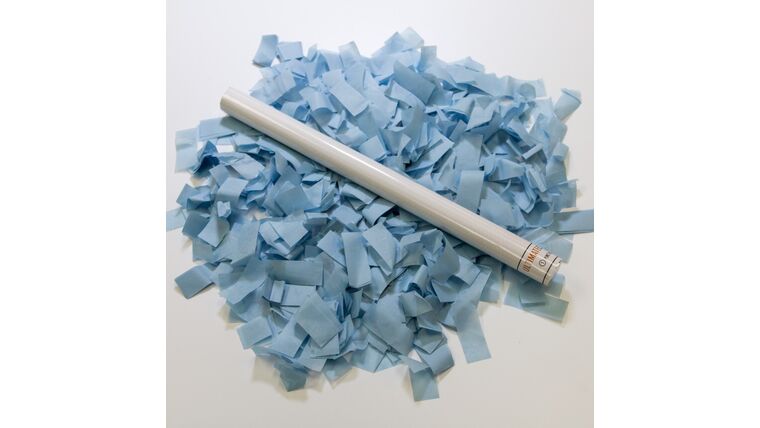 14″ Baby Blue Tissue Flick Stick | Rental
