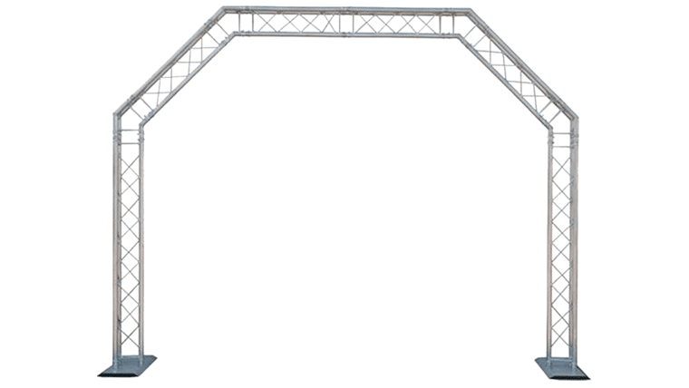 Package – Global Truss – 10′ x 15′ Square Vertical Global Truss 12″ Box Photo Backdrop | Rental