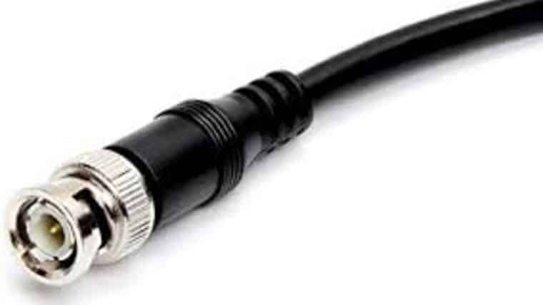 BNC Cable – 25′ Black 1-Wire | Rental