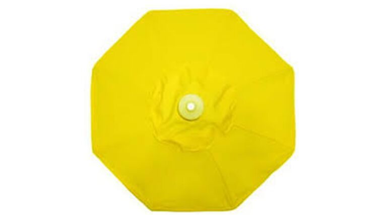 9′ Market Umbrella Kit – Yellow | Rental