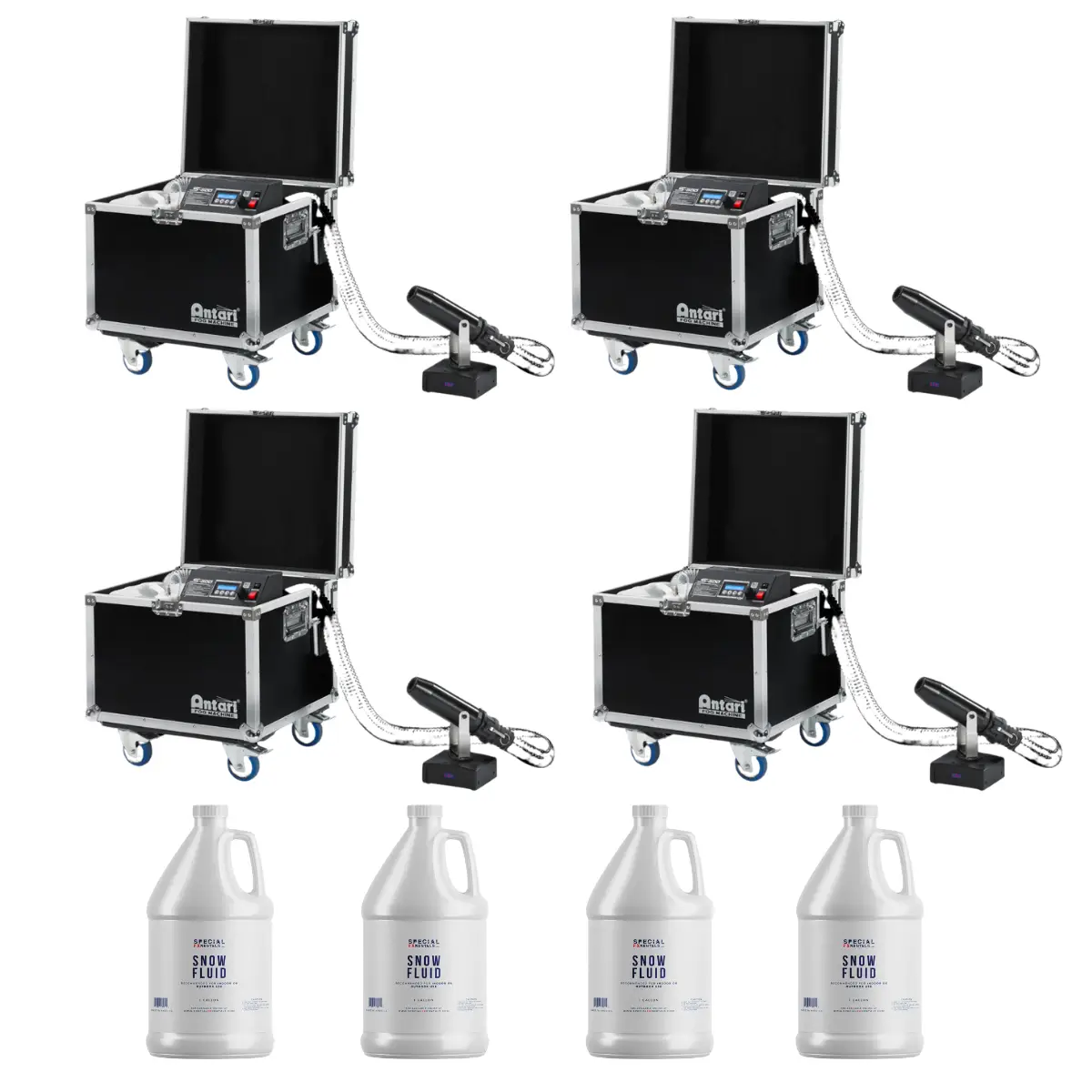 Antari S-500 Silent Snow Machine Package (4 Pack) | Rental Antari S-500 Silent Snow Machine Package (4 Pack) | Rental