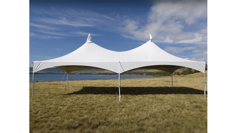 Part – 20 ‘ x 40’ High Peak Canopy Tent Top – White | Rental Part – 20 ‘ x 40’ High Peak Canopy Tent Top – White | Rental