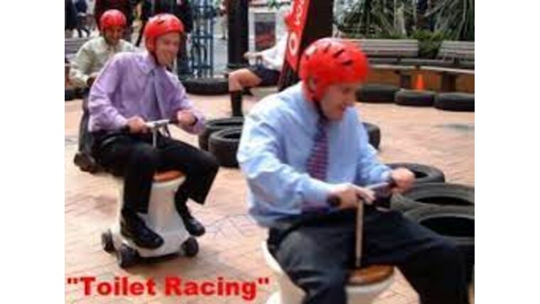 Gotta Go Toilet Racer 4 Pack Package | Rental