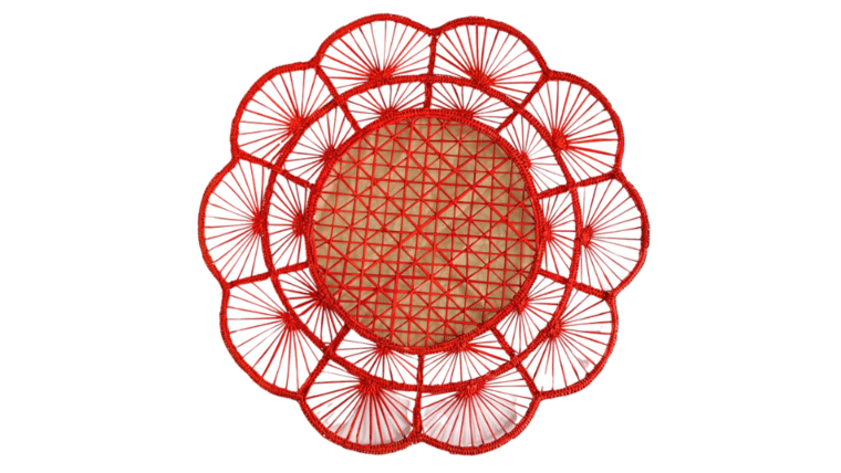 Summer Flower Woven Placemat | Rental Summer Flower Woven Placemat | Rental