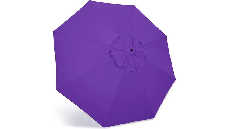 9′ Market Umbrella Kit – Purple | Rental