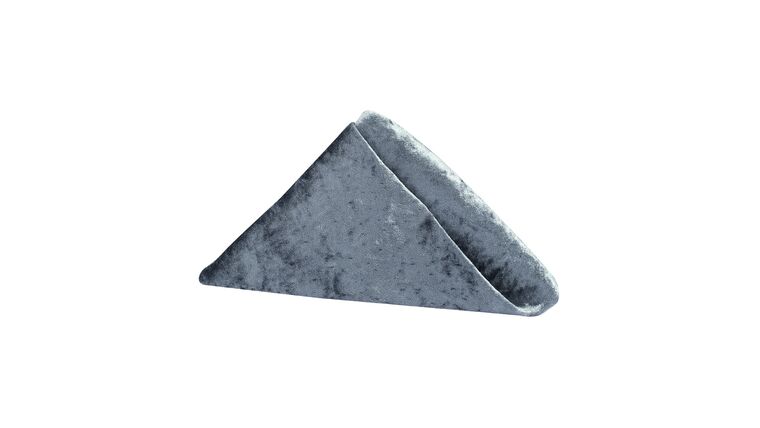 Velvet 20″x20″ Napkin – Dark Slate Blue | Rental
