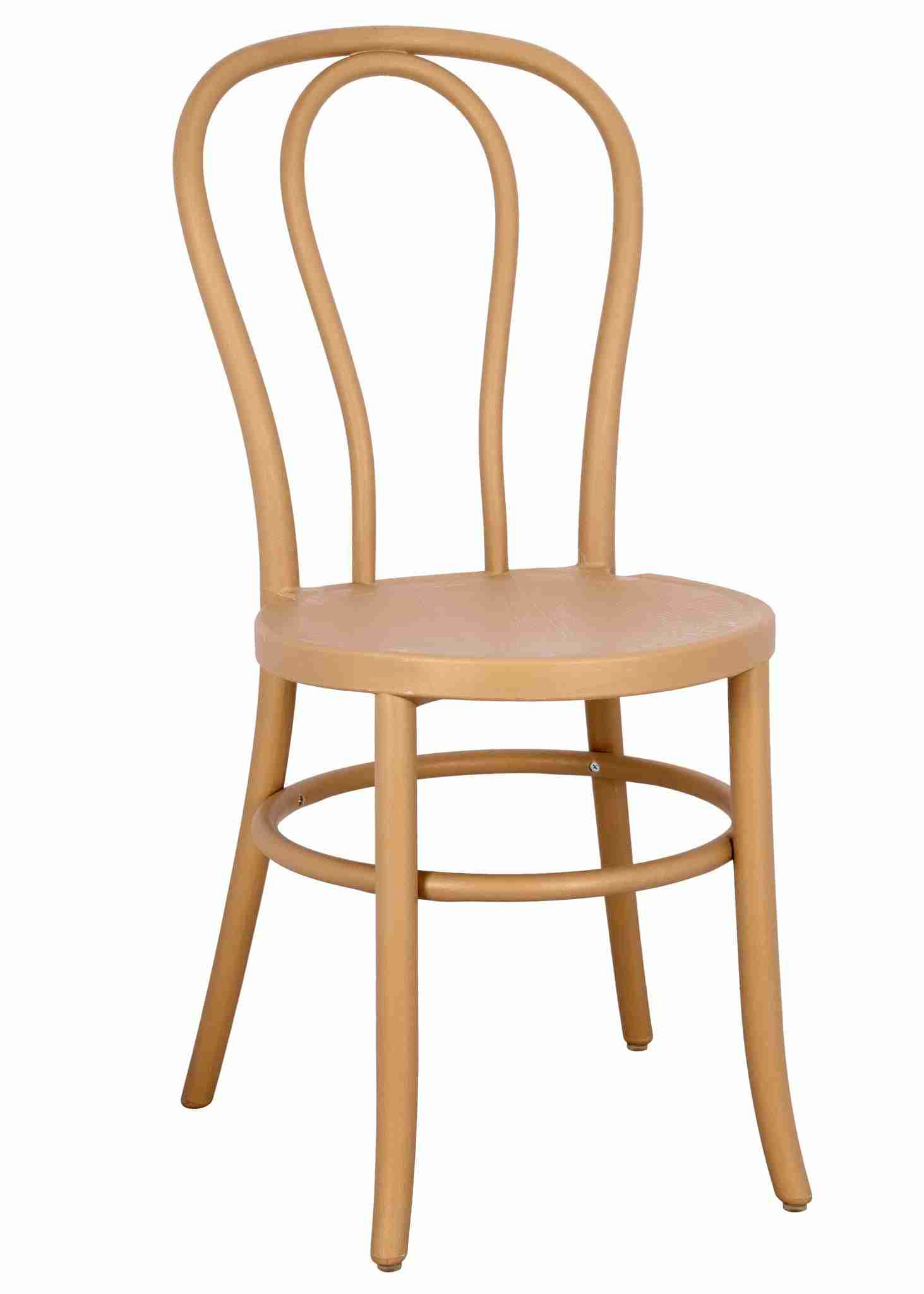 Butterscotch Gold Resin Bentwood Festive Chair | Rental Butterscotch Gold Resin Bentwood Festive Chair | Rental