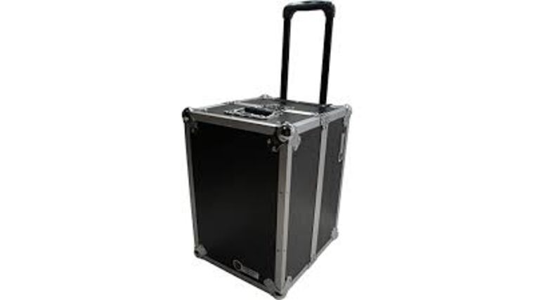 Black Wood Photo Booth Case | Rental