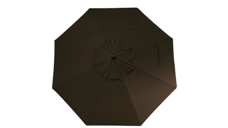 9′ Market Umbrella Kit – Chocolate | Rental