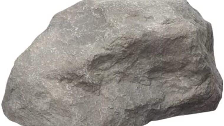 Outdoor Essentials Faux Rock , Small – Grey | Rental Outdoor Essentials Faux Rock , Small – Grey | Rental