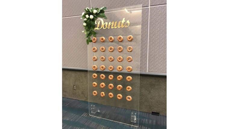 4′ x 8′ Plexiglas Donut Wall | Rental