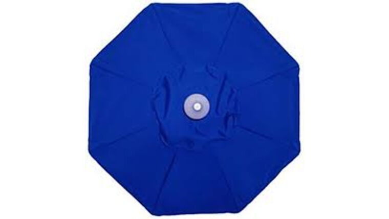 9′ Market Umbrella Kit – Royal Blue | Rental