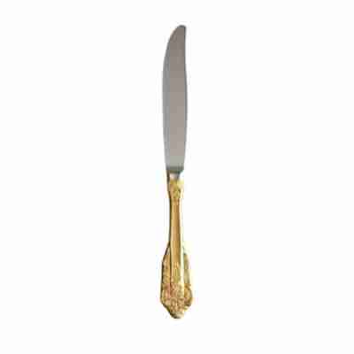 Chateau Gold Dinner Knife | Rental Chateau Gold Dinner Knife | Rental