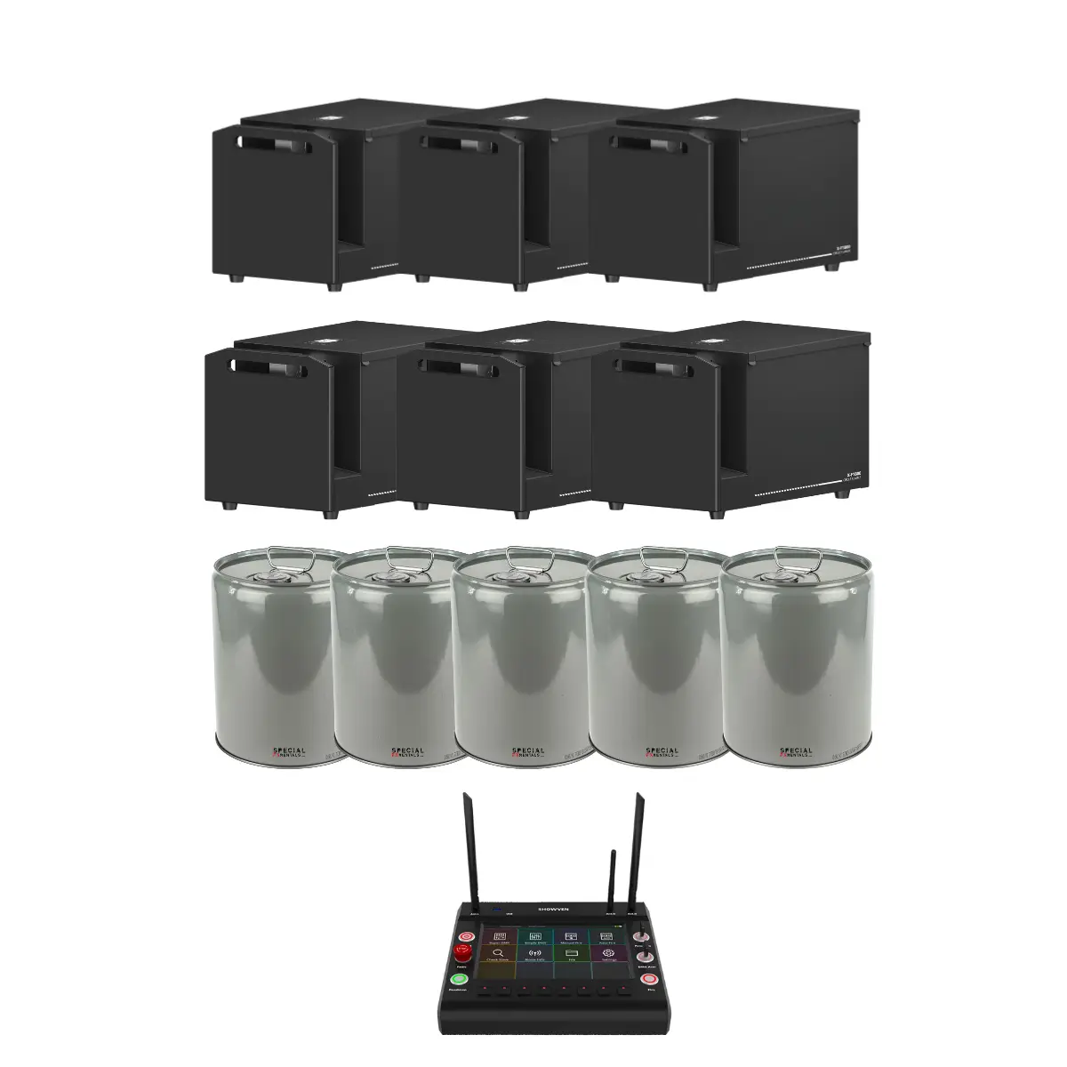 Circle Flamer X-F1800 Package (6 Pack) | Rental
