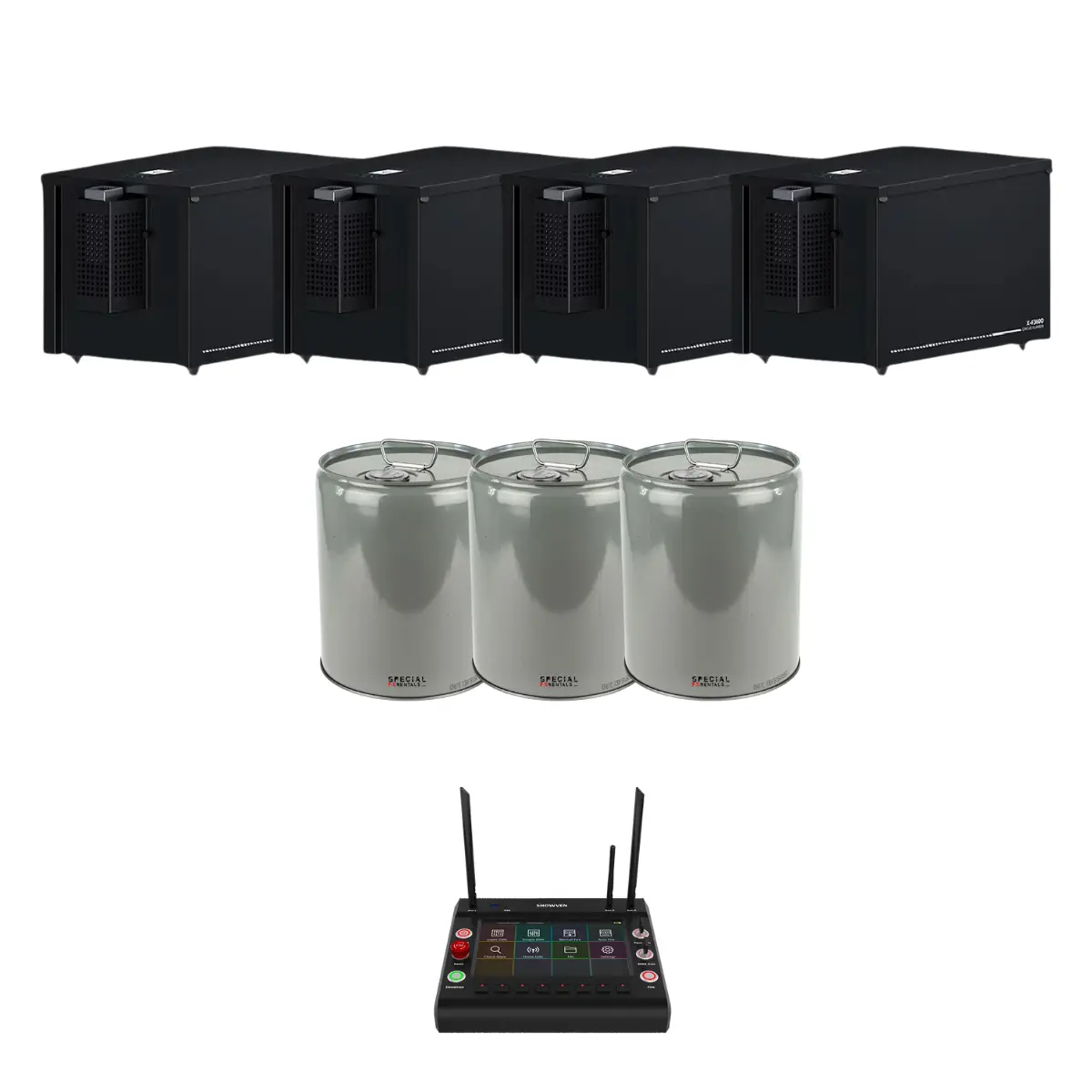 Circle Flamer X-F3600 Package (4 Pack) | Rental