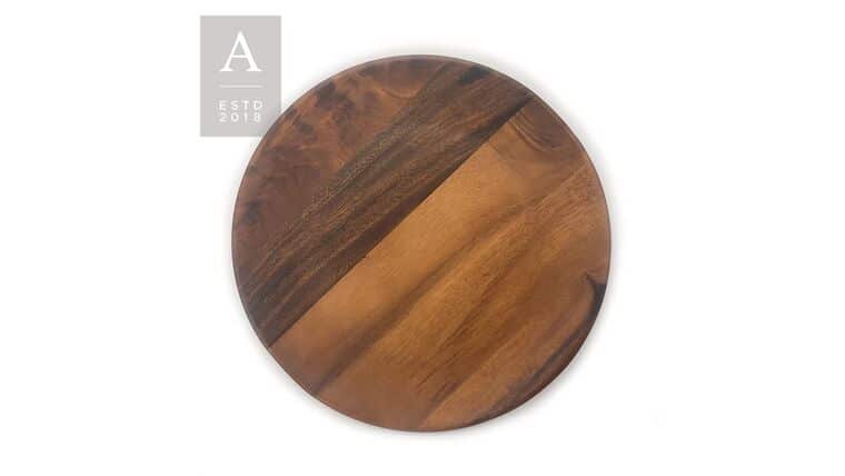 Arlo Wood Coupe Wood Charger Plate –  Acacia | Rental