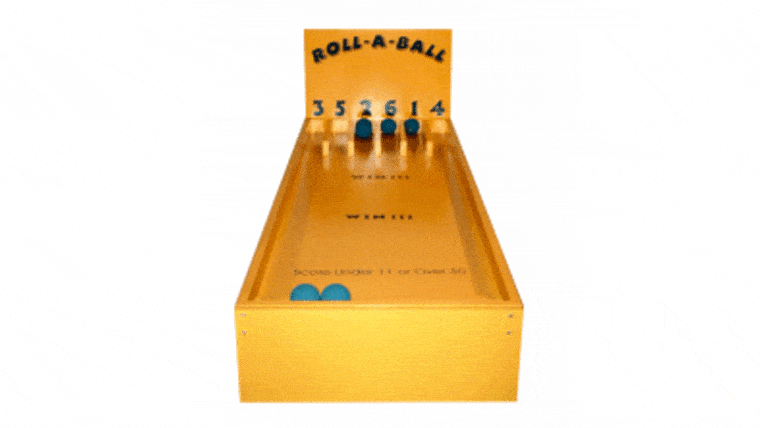 Roll A Ball Carnival Game | Rental