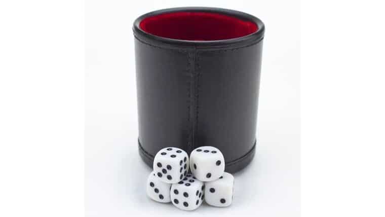 Part – Brown Leather Dice Cup Rental | Rental Part – Brown Leather Dice Cup Rental | Rental