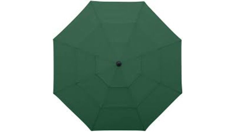 9′ Market Umbrella Kit – Hunter Green | Rental
