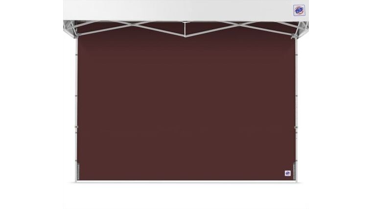 Pop Up Tent Sidewall – 10′ x 10′ – Solid Maroon | Rental