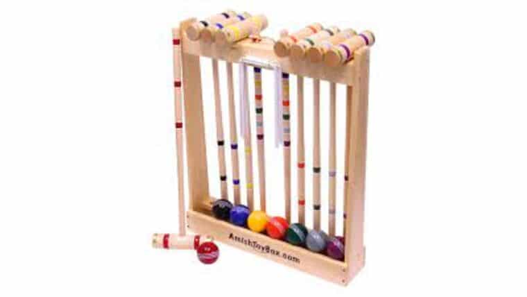 Deluxe Amish Croquet Set | Rental