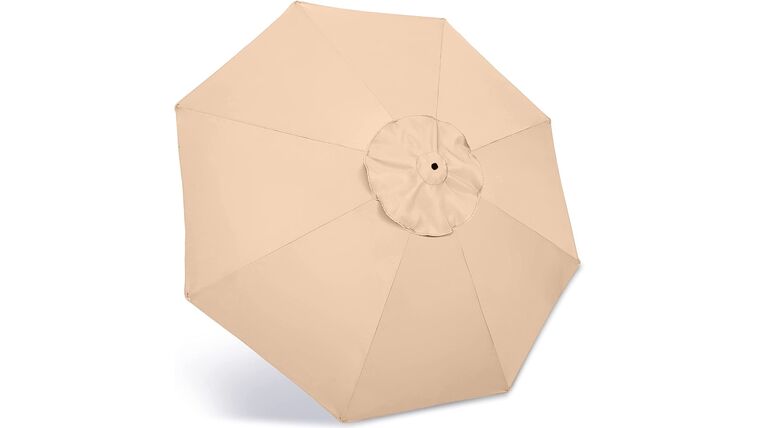 9′ Market Umbrella Kit – Beige | Rental