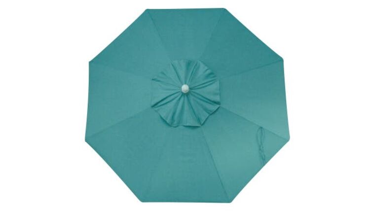 9′ Market Umbrella Kit – Aqua | Rental