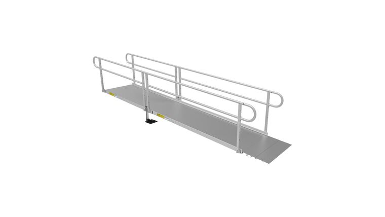 14′ L x 3′ W Solid Surface EZ-ACCESS® PATHWAY® Solo Ramp | Rental