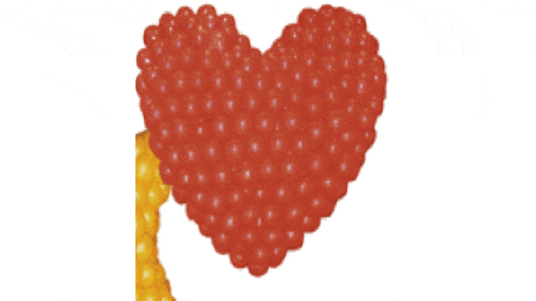 4′ Heart Shaped Balloon Drop Package | Rental