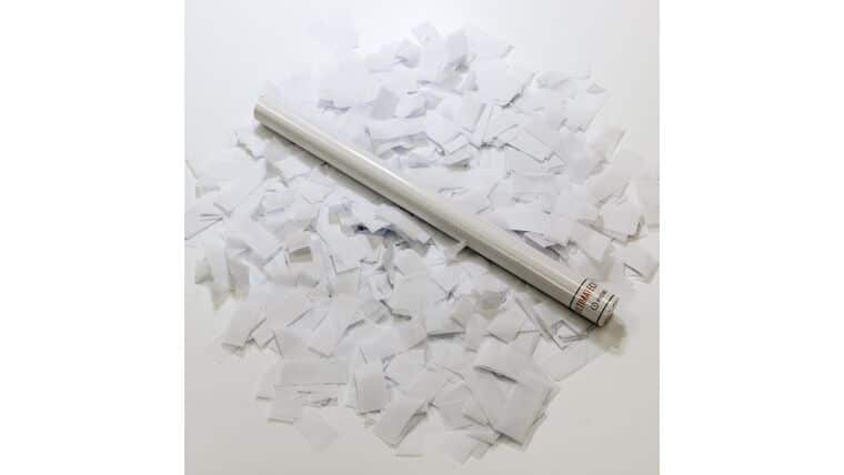 14″ White Tissue Flick Stick | Rental