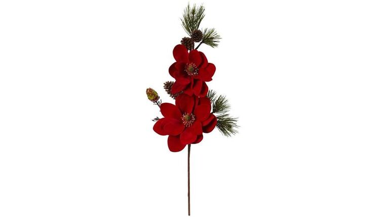 36” Magnolia and Pine Artificial Flower | Rental
