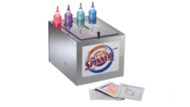 Single Metal Spin Art Carnival Game | Rental