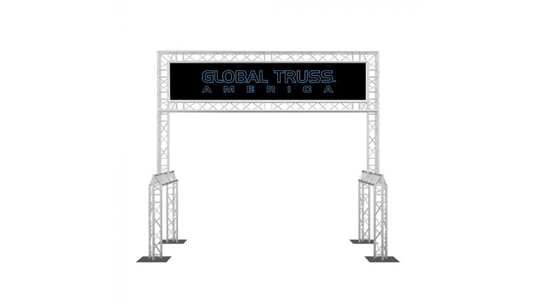 Global Truss – Package – F33 Triangle Truss Finish Line | Rental