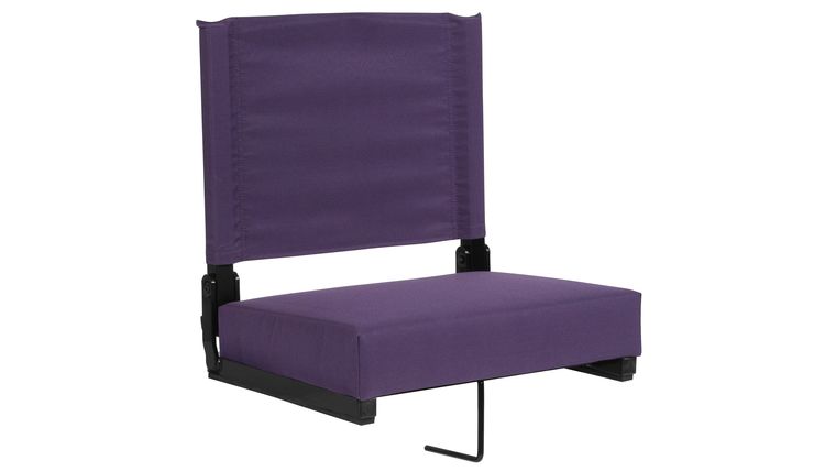Bleacher Seat – Dark Purple Grandstand Comfort Seats by Flash with Ultra-Padded Seat | Rental Bleacher Seat – Dark Purple Grandstand Comfort Seats by Flash with Ultra-Padded Seat | Rental