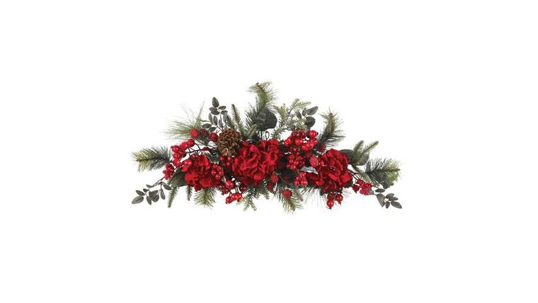 30″ Holiday Hydrangea Swag | Rental