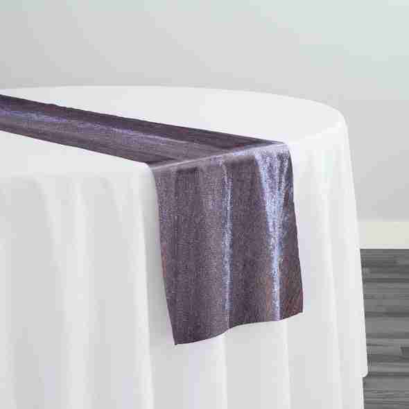 Lush Velvet Table Runner in Heather | Rental