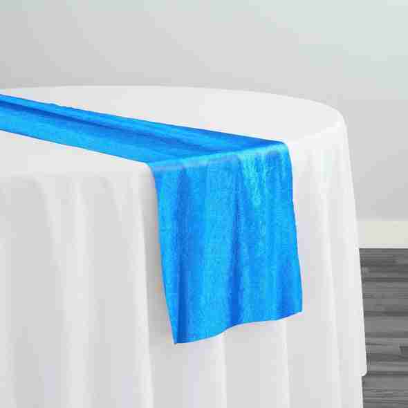 Lush Velvet Table Runner in Turquoise | Rental