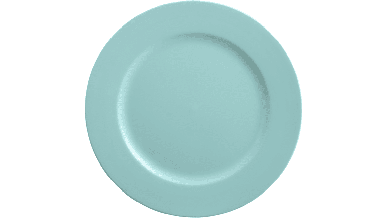 Tiffany Blue Charger Plate | Rental