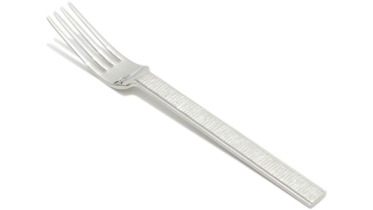 Acqua Silver Appetizer Cake Fork | Rental