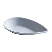 Tasting Ceramic Teardrop Dish 4″ | Rental