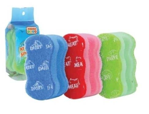 3 Pack – Kitchen Sponge (Pre Labeled) (Purchase) | Rental 3 Pack – Kitchen Sponge (Pre Labeled) (Purchase) | Rental