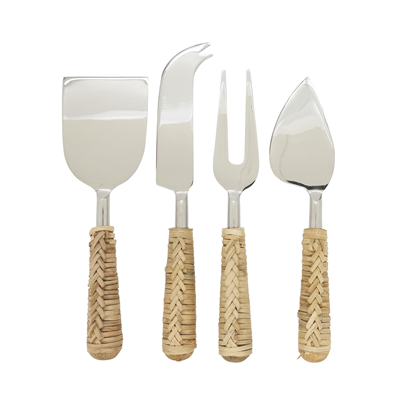 SP287 Wicker Cheese Set – Set Of 4 | Rental