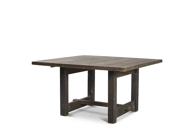 Square Driftwood Farm Table | Rental