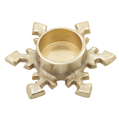 V692 Aluminum Snowflake Votive | Rental