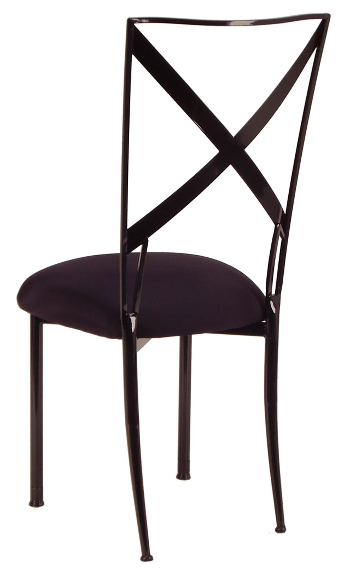 Blak. with Black Stretch Knit Cushion – Chameleon Chair Collection | Rental