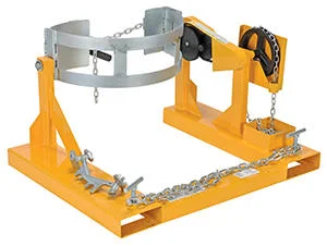 Fork Mounted Drum Carrier/Rotator | Platform & Ladders | Rental