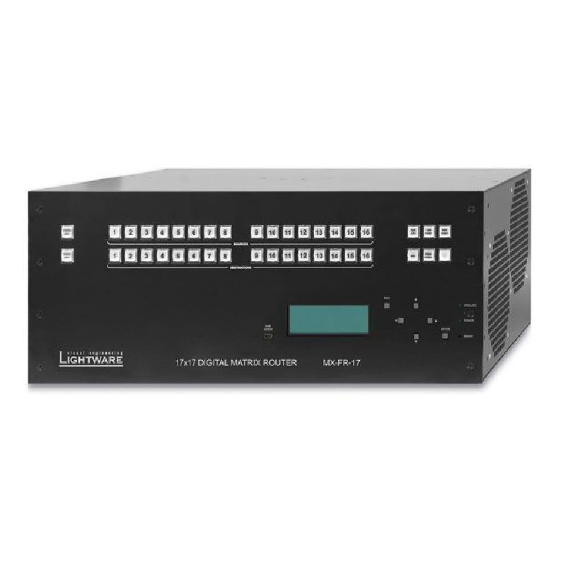 Lightware MX-FR17 16×16 DVI Router | Rental