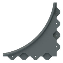 Tour Links Underlayment Panel – Inside Radius Single Curve Edges | Rental
